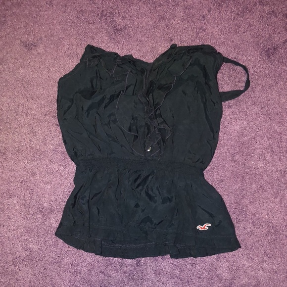 NWT Hollister Blue Blouse Size Small - Picture 13 of 13